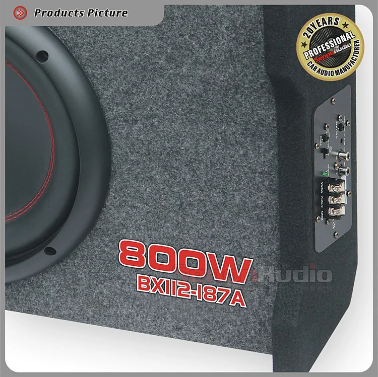 10 Inch Ported Cheap Custom Subwoofer Enclosure Boxes Under Seat Slim