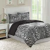 black and white embroidery bed comforter