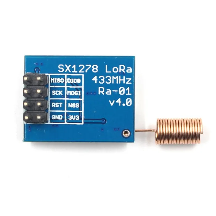 GA2097 Ra-01 SX1278 LoRa Spread Spectrum Wireless Module 433MHz Serial SPI Interface - Famidy.com