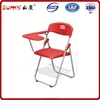low price for office plastic chairs with writing pad dubai