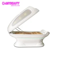 

2019 Dry steam heating chamber ozone steam capsule sauna pod with infrared and light therapy type spa capsule slimming machine