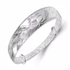 Flying Phoenix auspicious bracelet jewelry silver bangle wholesale