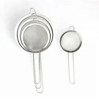 

Stainless steel kitchen utensils sets Kitchen Accessories Cooking Serving Set in Skimmer Strainer , 10 size