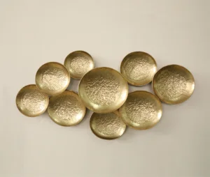 Image of Art goden Metal Decoration Items wall decor metal for Home Decoration
