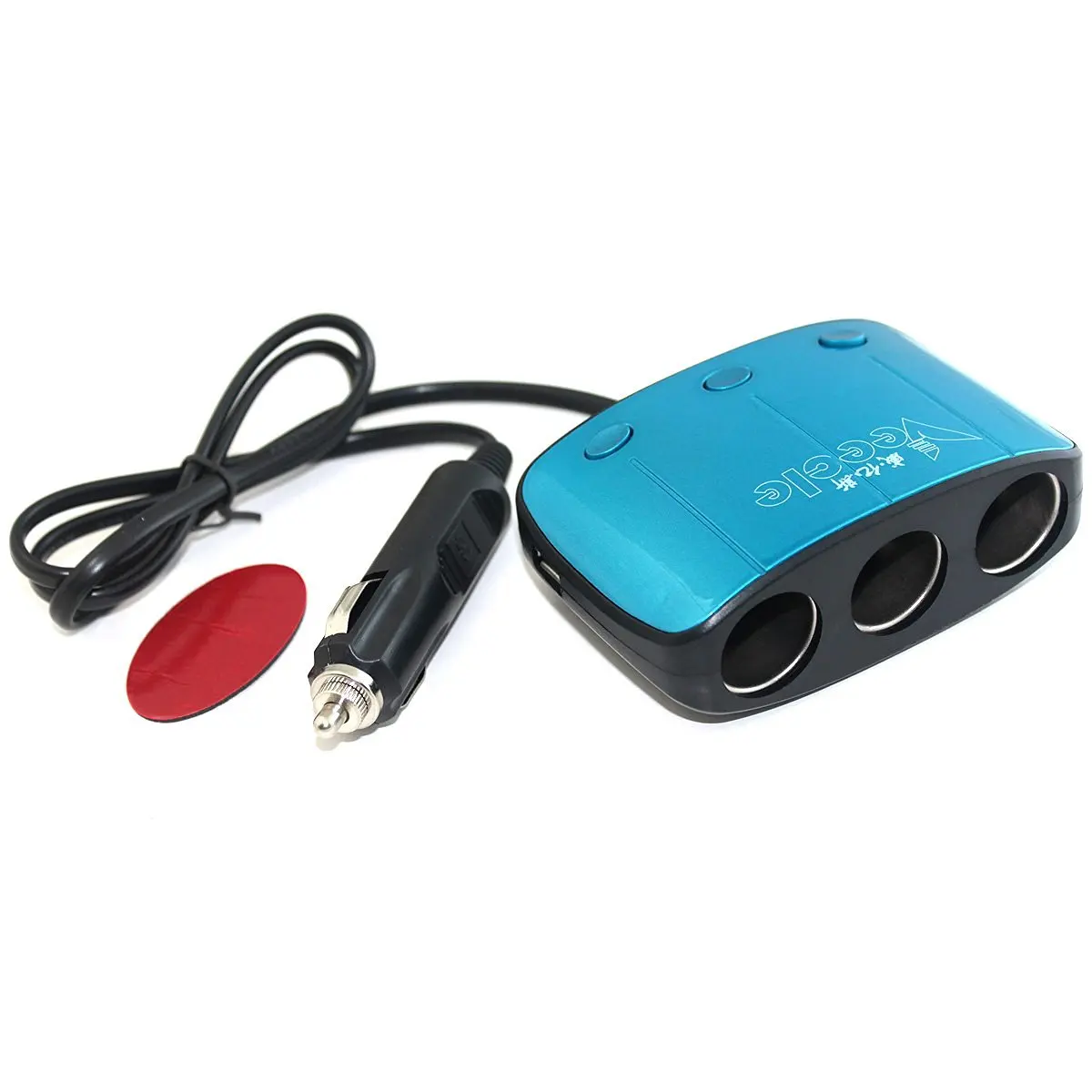 3 Port Car Cigarette Lighter Socket Splitter Charging 12v 24v 120w Big Power Adapter with Max 2.1a USB Port USB Adapter Car Cigarette Lighter Socket Car Splitter Adapter 5 Way Socket Adapter Plug Socket USB Outlet Dc Charger Power Adapter 12v Socket 24v Dc Adapter Car Charger Dual USB Charger 2.1a