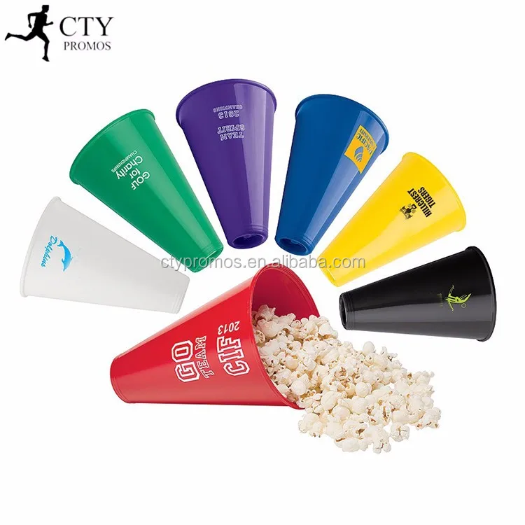 Promotional Plastic Superfan Popcorn Cheer Megaphone Buy Megaphone