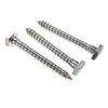Hex Head Wood Screws Stainless Steel Standard Fastener ASME B18.2.1 1/4 Wood Threads