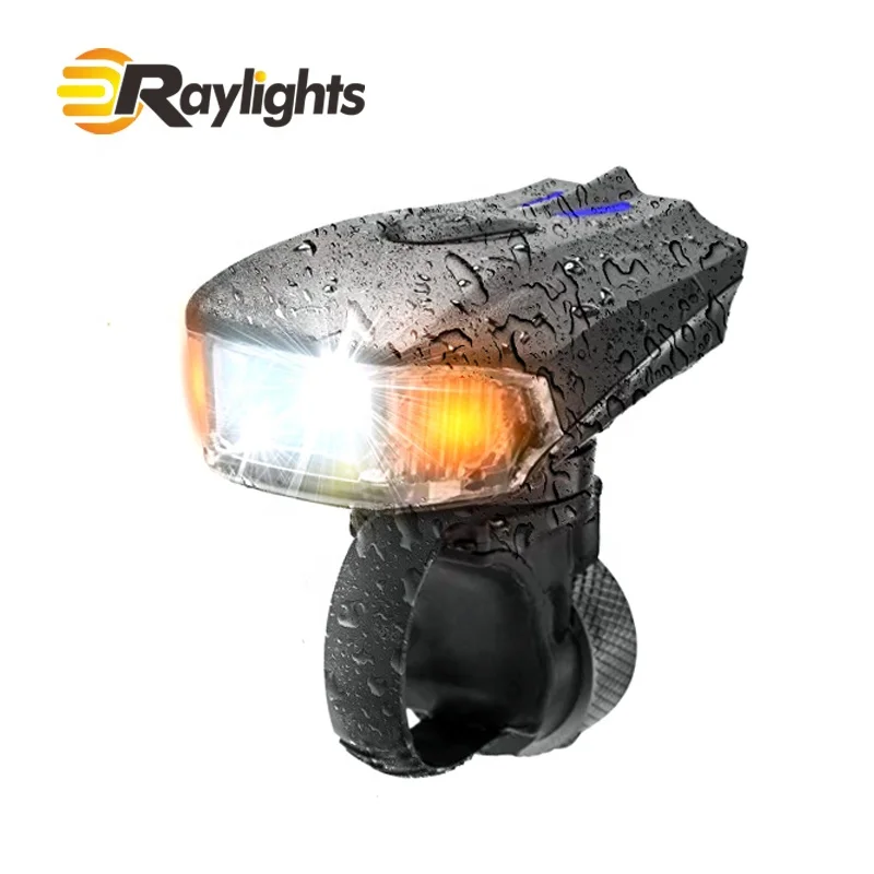 

German standard bike caution lights mountain bike headlights riding a flashlight USB rechargeable waterproof bicycle accessories