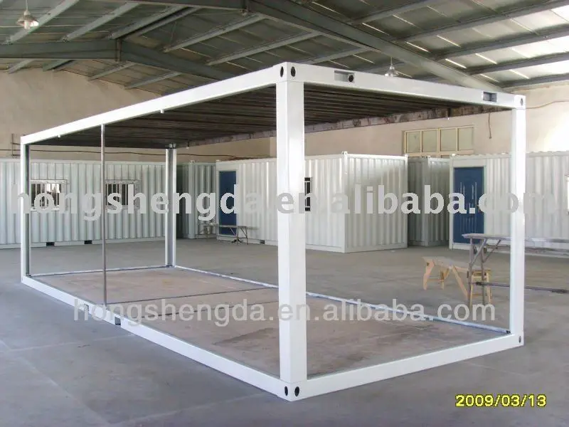 Flat-packed 20feet Shipping Container Frame / House Frame For Sale