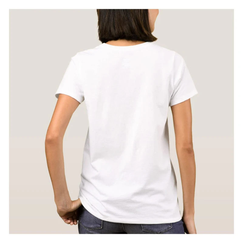 Short Sleeve Crew Neck Womans Basic Tee Blank White Plain T Shirt Sales ...