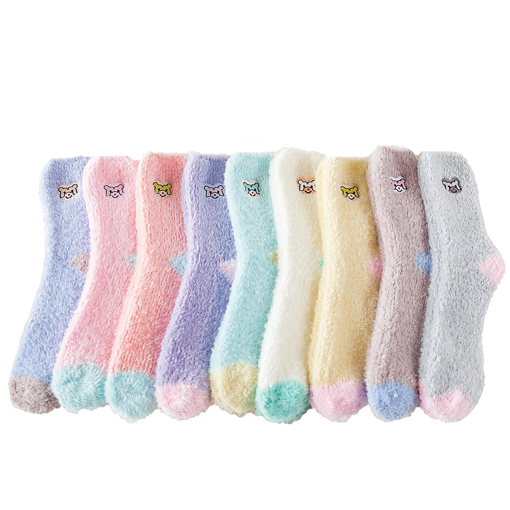womens thick fluffy socks
