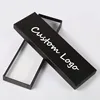 Two Piece Lid and Base Cardboard Luxury Matte Black Gift Box, Custom Black Box Packaging