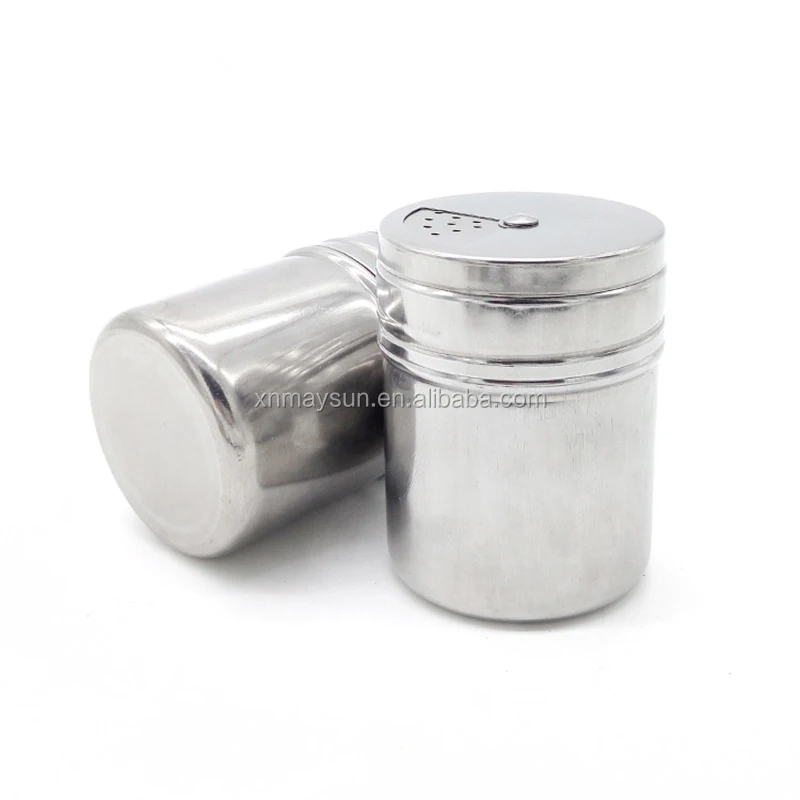 10-Ounce European Gift and Houseware Stainless Steel Condiment Shaker