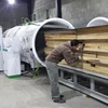 Radio Frequency Wood Processing Timber Treatment Plant HFVD120-SA