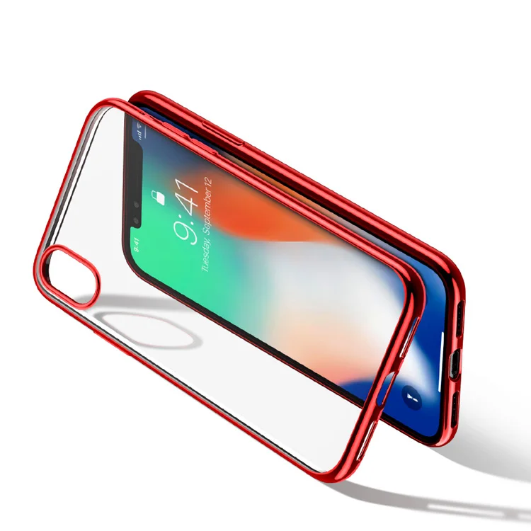 

Free Sample Tpu 4.7 Inch Case Phone Cover For Iphone 8 Case , 5.8 Inch For Iphone X Phone Case, Black;golden;gray;pink;red;silver
