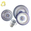 Full of flowers melamine biodegradable tableware