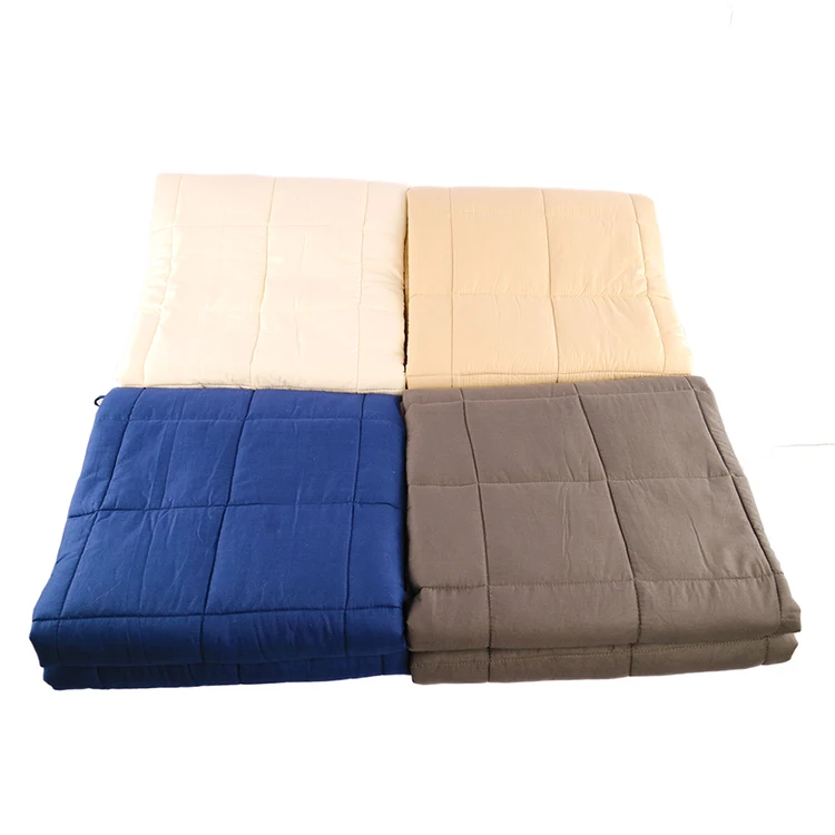 New Design Wholesale 48*72 Inches 10 Lbs Cotton Weighted Blanket - Buy