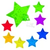Novelty new cheap simple design 40 PC compact branded logo pocket card peppermint 5 stars plastic cool natural fresh mint candy