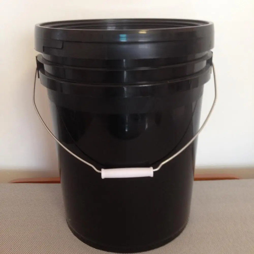 19 Liter/5 Gallon Round Paint Plastic Bucket/pail/ Drum With Lid And