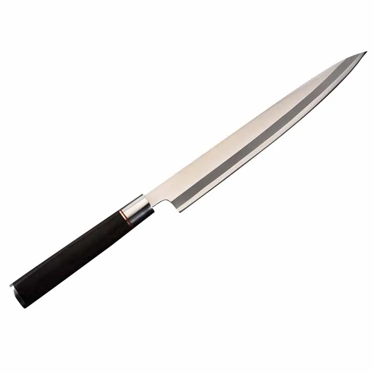 

Traditional Japanese Knife Yanagiba/Sashimi knife stainless steel blade Wengewood Handle