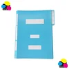 Record Master File Jacket with fasteners, Manila, Foolscap, blue