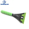 Custom LOGO Plastic Car Ice Scraper with foam grip