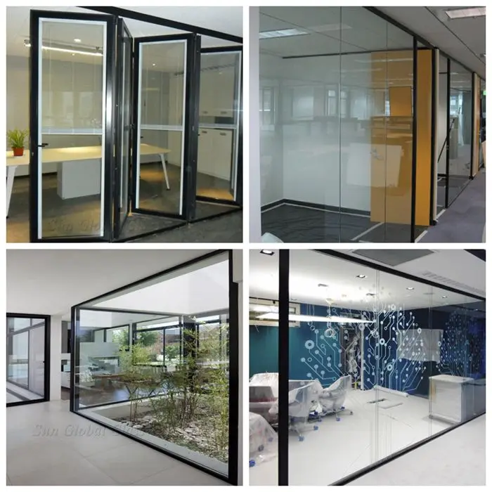 16mm Argon Gas Clear Tempered Double Glazed Sound Resistance