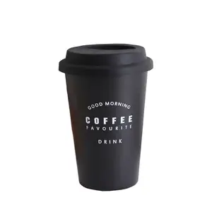 Image of Zogift Portable double wall custom logo insulated stainless steel travel coffee mug, vacuum thermos coffee mug