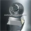 2019 unique clear perfect glass clock