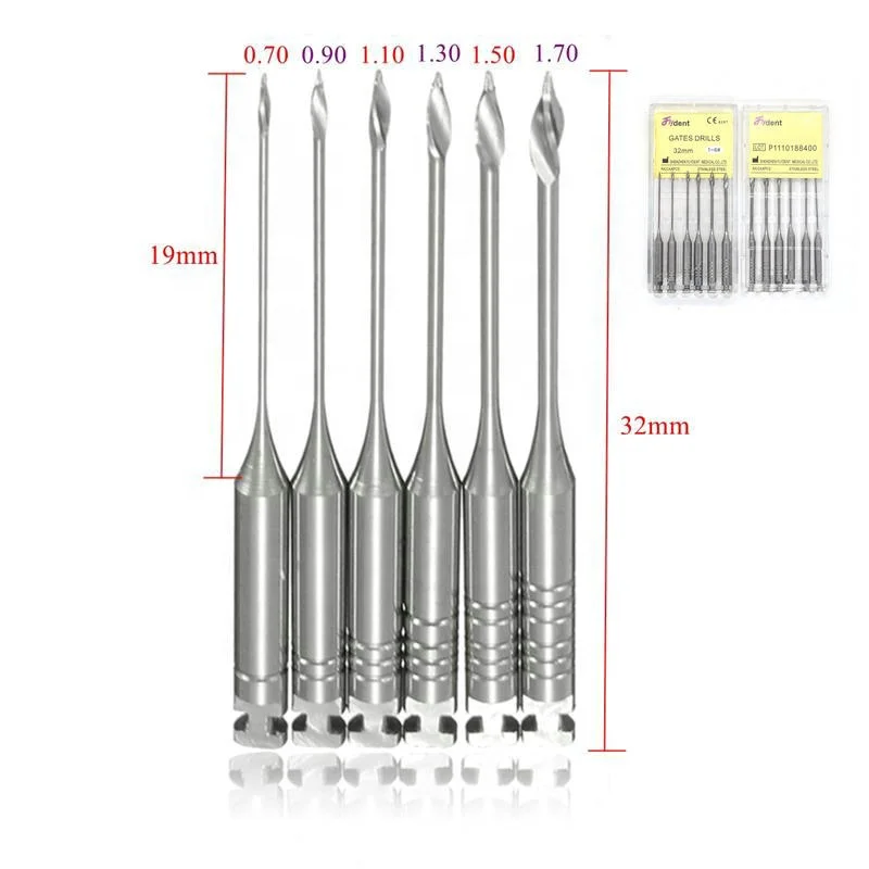 
Dental Rotary gates drills Endodontic Reamers Drill Burs Gates Glidden Endo files gate Dentist Materials 