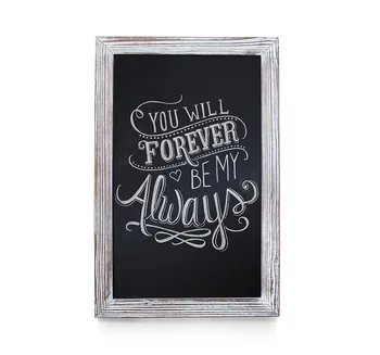 Rustic Wooden Framed Decor Magnetic Wall Chalkboard Buy Wall