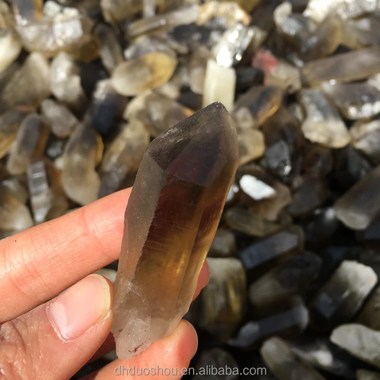 

Wholesale Natural Rock Smoky Quartz Crystal Points Raw Crystal Healing