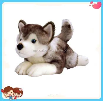 stuffed husky puppy