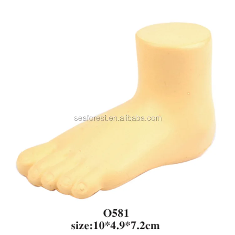 foot shaped stress ball