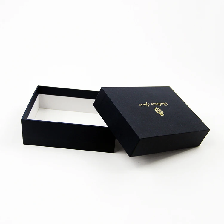 Luxury Matte Black Chocolate Box With Black Blister Tray - Buy ...