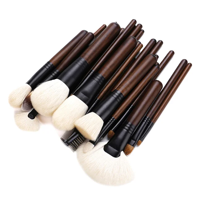 

Birthday Gift 26Pcs Goathair Hotsale souvenir Top Quality Cosmetic Natural Horse Pony Goat Bristal Yarn Hair Makeup Brush Set, N/a