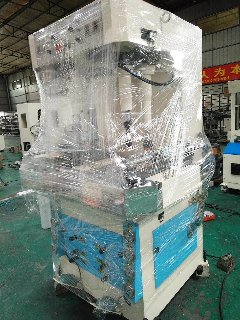 Shoe making making hydraulic shoe sole press machine for shoe and leather goods