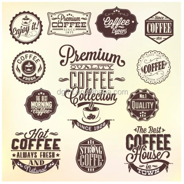 2014 Kustom private label coffe, grosir desain pribadi 