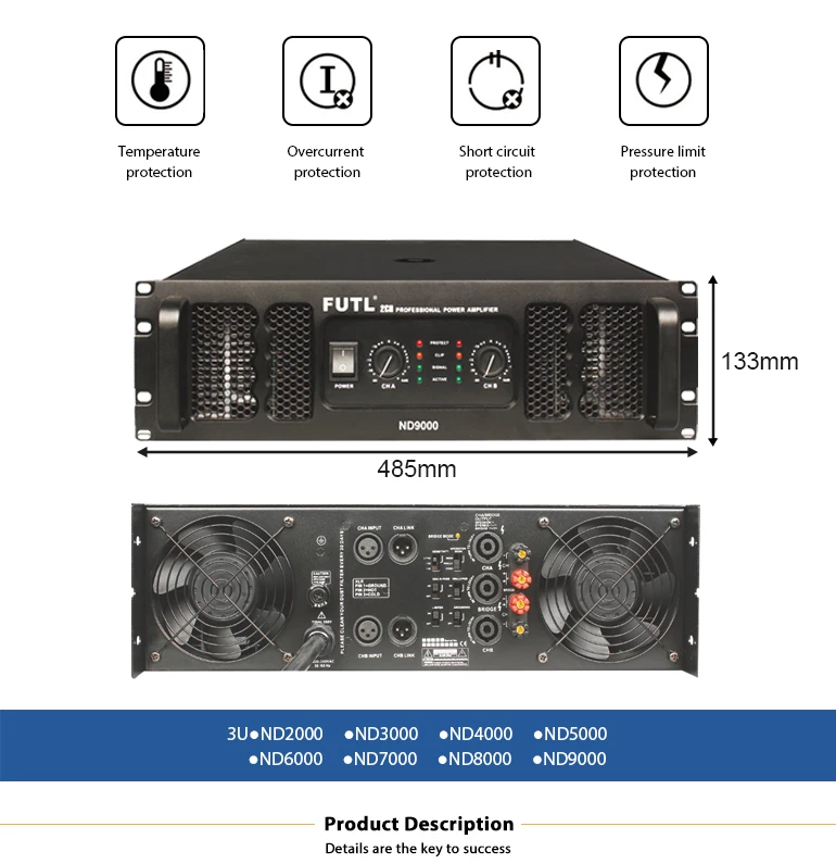 Alibaba Supplier Professional Subwoofer Power Amplifier Ca Combo - Buy ...