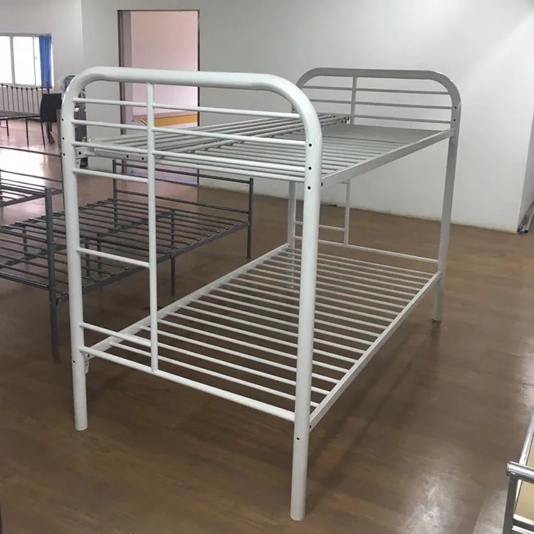 Heavy Duty Steel Metal Black Bunk Bed /military Used Durable Army Metal ...