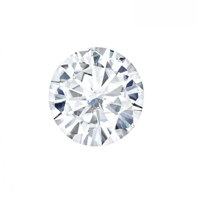 

Moissanite Purely natural 0.5 carat Excellent polishing round brilliant cut real GRA diamond moissanite stone, D-f