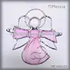 MF100225 china wholesale stained glass angel wall hanging for christmas ornament