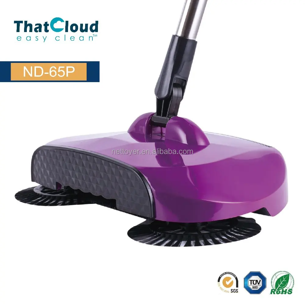 

Hand push spin broom 360 degree spinning broom, hand push floor Sweeper,hand propelled sweeper