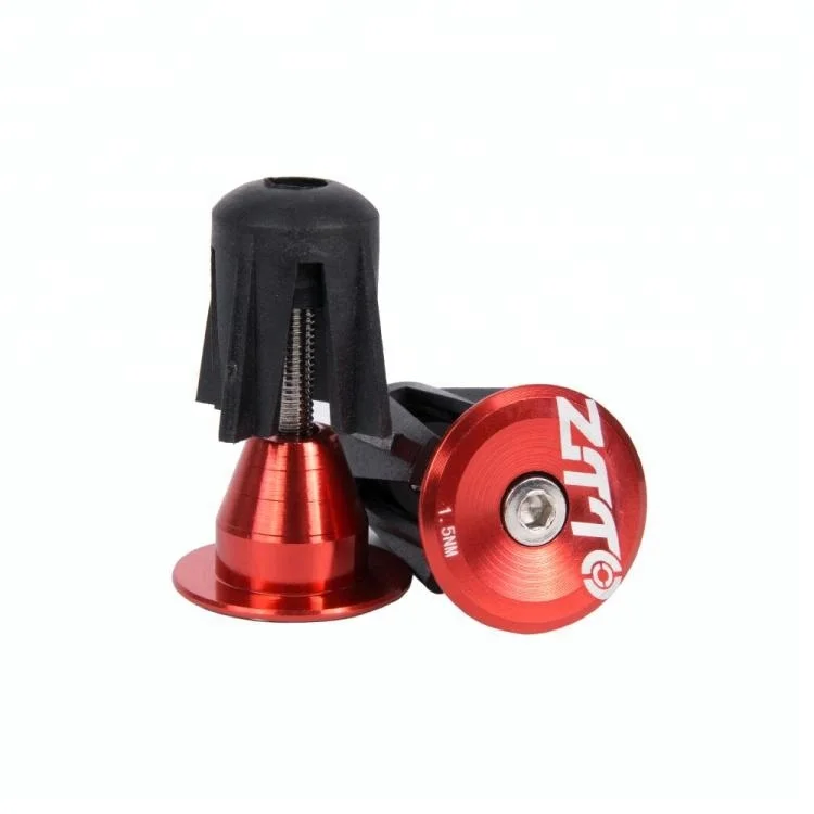 

ZTTO Road Mountain Bike Cycle Aluminium Alloy Handle Bar End MTB Bar End Plugs Bicycle Handlebar Grips Block up plug Decorate