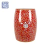 New fashionable restaurant cafe decorations ceramic stone stool