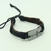 new gadget church bracelet leather cross bracelet for men