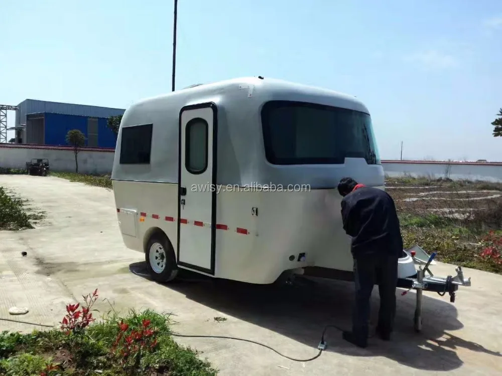 
2018 Latest edition mini travel towable RV caravan and camper trailer for sale 