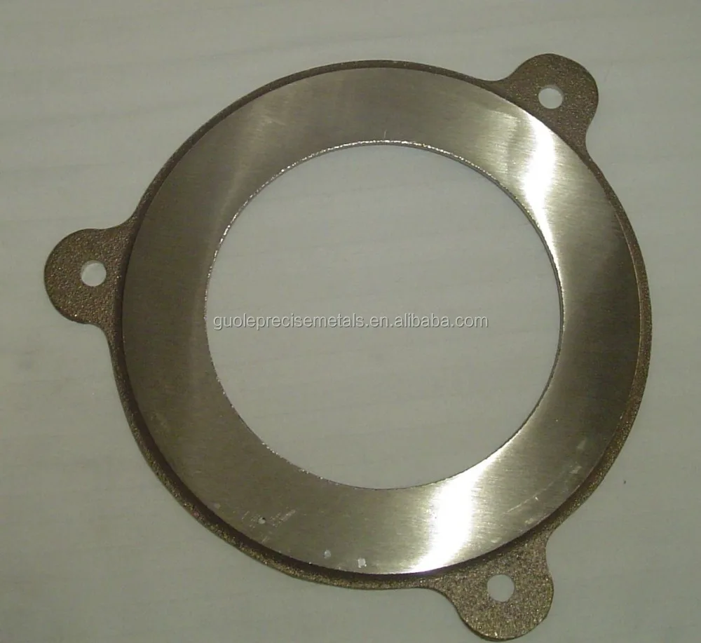 
Flange for PVC Connection in Nickel Bronze finish 