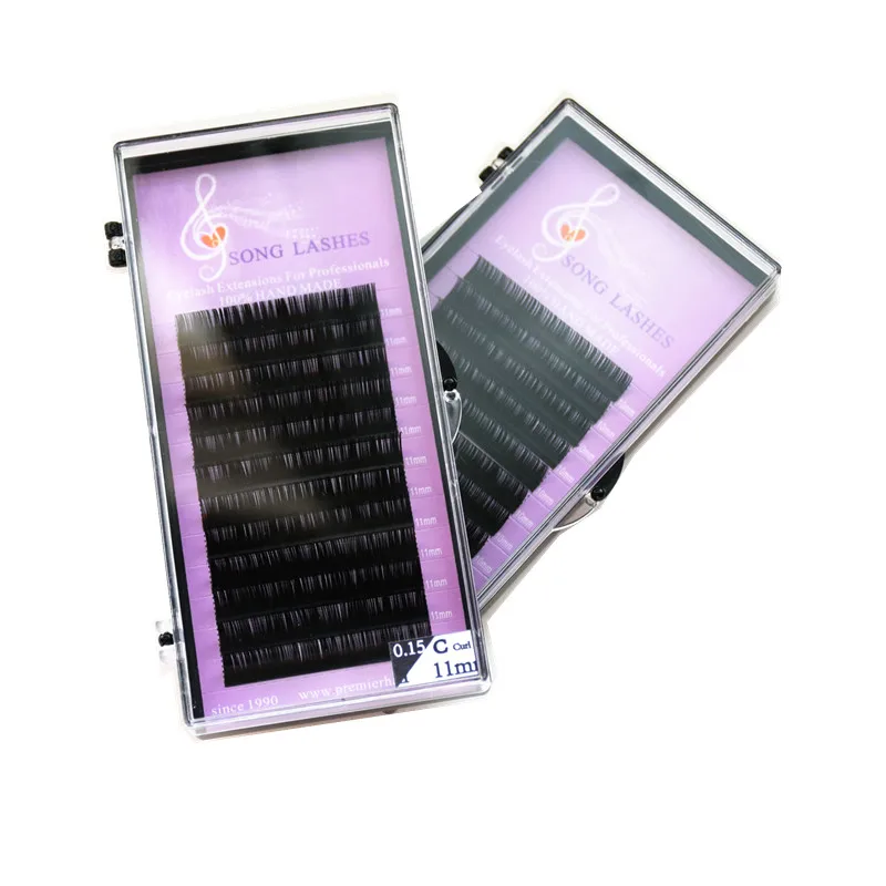 

Top Quality False Eyelashes Private Label Eyelash Extension Korea 0.10 thickness