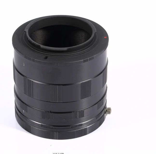 

MASSA AI camera bayonet Macro extension adapter tube, Black